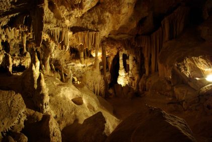 Die Cango Caves sehen von innen atemberaubend aus.