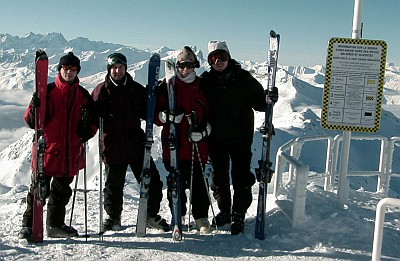 Eicke, Martin, Heike und Holger.