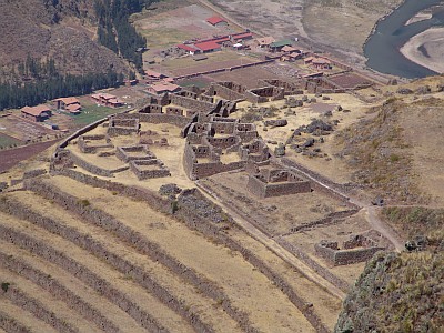 Ruinen von Pisac.