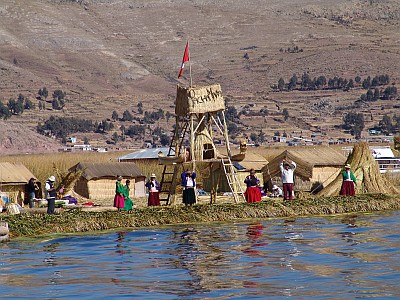 Schwimmende Inseln der Uros.