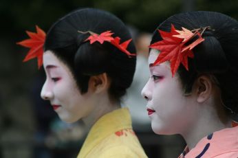 Jidai-Matsuri-Umzug in Kyoto.