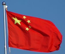 Chinesische Flagge.