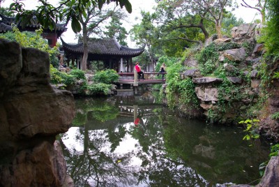 Idylle in eine chinesischen Garten.