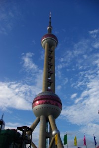 Oriental Pearl Tower in PuDong.