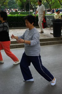 Tai Chi im Fuxing Park.