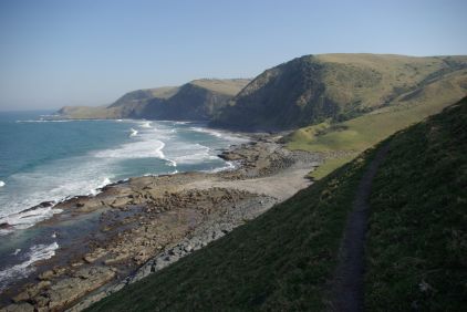 Malerische Küste: Die Wildcoast.