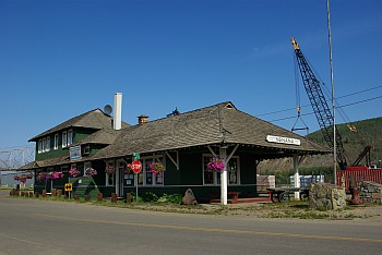 Bahnhof von Nenana.