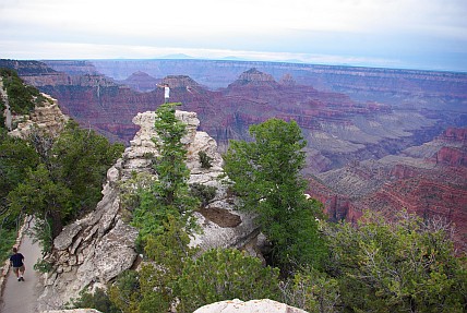 Grand Canyon vom North Rim aus.