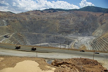 Kupfermine bei Salt Lake City.