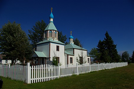 Russisch-orthodoxe Kirche in Kenai.