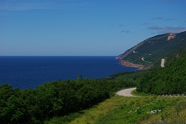 Küstenlinie des Cabot Trail.