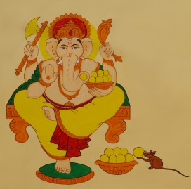 Die Göttin Ganesha.