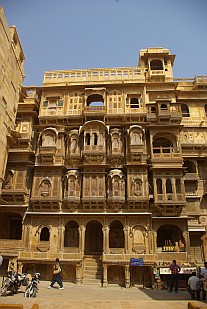 Haveli (Stadtvilla) in Jaisalmer.