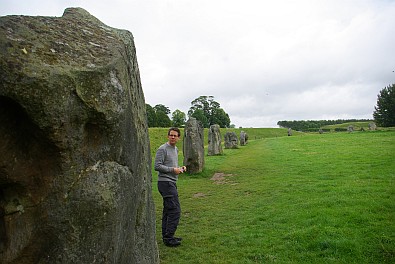 Avebury Steinkreis.