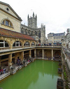 Römisches Bad in Bath.