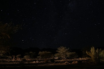 Sternenhimmel über Namibia.
