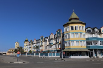 Innenstadt von Swakopmund.