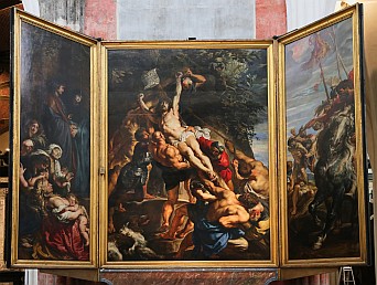 Kreuzaufrichtung von Peter Paul Rubens.