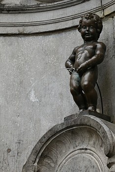 Manneken Pis.