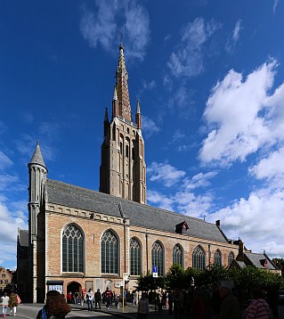 Onze-Lieve-Vrouwekerk (Liebfrauenkirche) von Brügge.