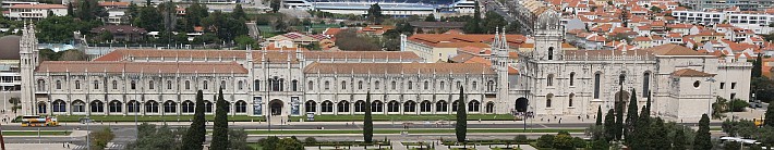 Fassade des Mosteiro dos Jerónimo (Lissabon).