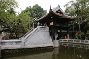 Die Einsäulenpagode in Hanoi.