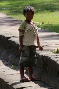 Kambodschanisches Kind.