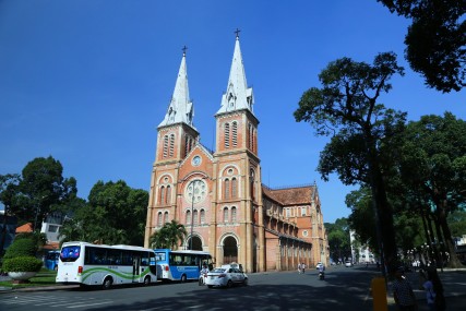 Notre-Dame Basilika in Saigon.