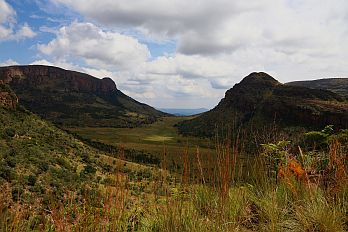 Wunderschöne Landschaft im Waterberg Marakele National Park.