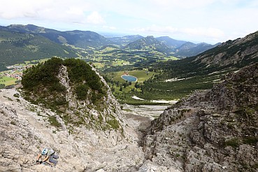 Nicht nur das Klettern war schön, sondern auch die Aussicht.