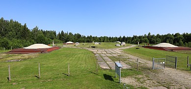 Heute sieht die Raketenabschussbasis ganz idyllisch aus. Sie liegt mitten im Nichts, was bei durchschnittlich 43 Einwohnern pro Quadratkilometer in Litauen nicht schwierig ist.